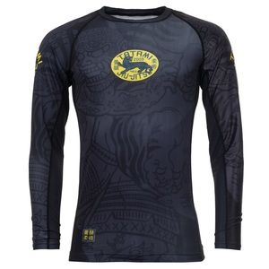 TATAMI TAKEDOWN TIGER WOMEN'S LONG SLEEVE RASH GUARD Brazilian jiu jitsu BJJ mma